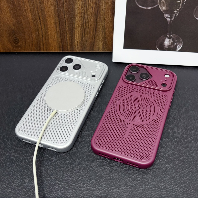 Matte Hard Pc Back Case - For Magsafe Magnetic Wireless Charging Solid