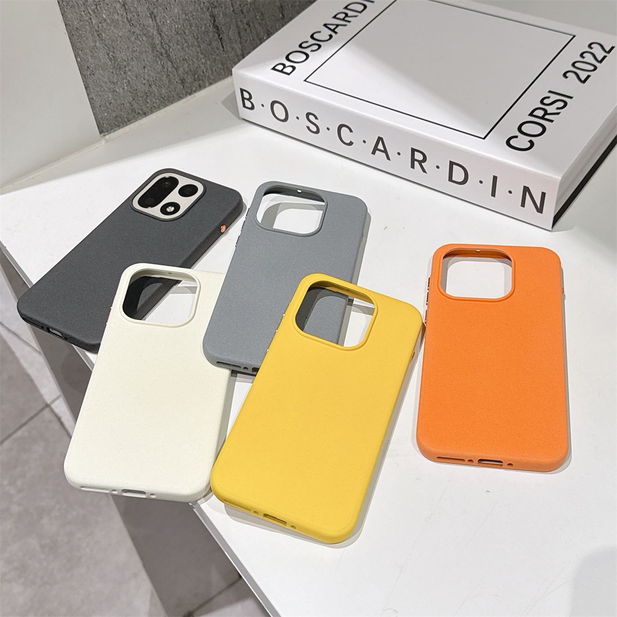 Matte Hard Pc Back Case - Luxury Sandstone Magnetic Case For Oneplus