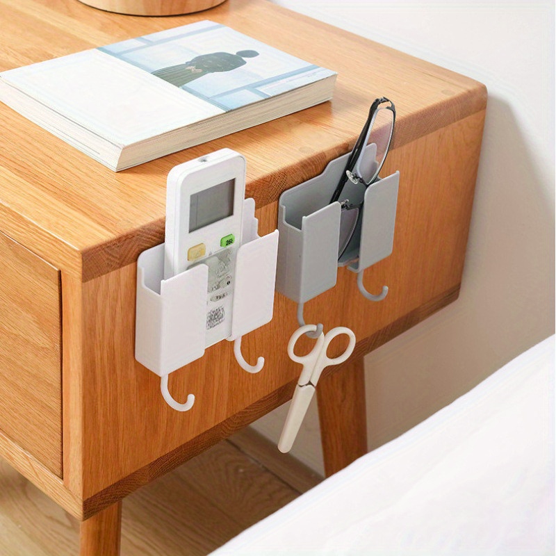 Phone Stands - 3-in-1 Wall Mounted Storage Rack with