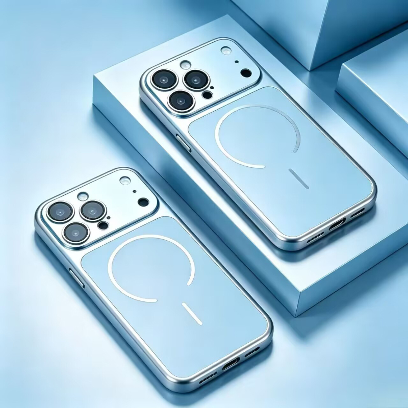 Matte Hard Pc Back Case - For Magsafe Magnetic Luxury Solid Color