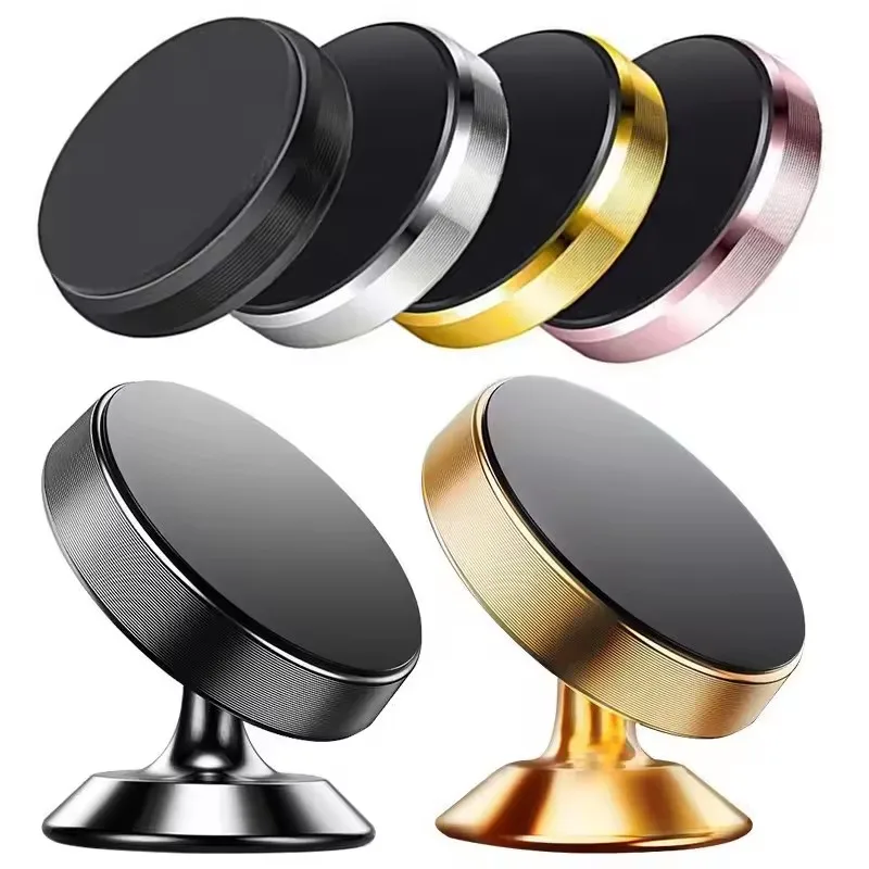Phone Stands - Magnetic Car Phone Holder Magnet Mount
