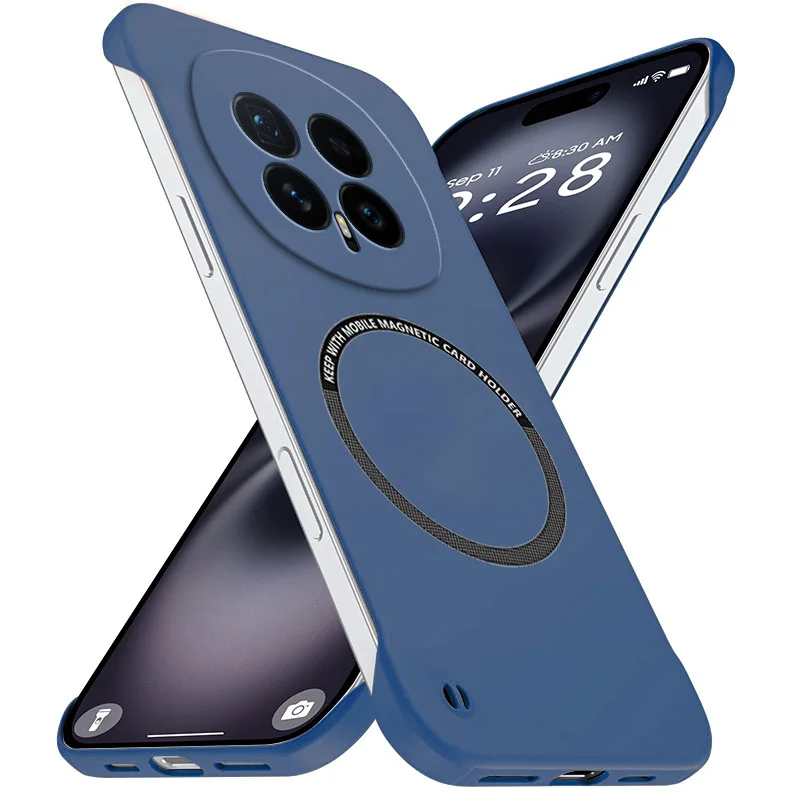 Matte Hard Pc Back Case - New Ultrathin Magnetic Frameless Phone Case