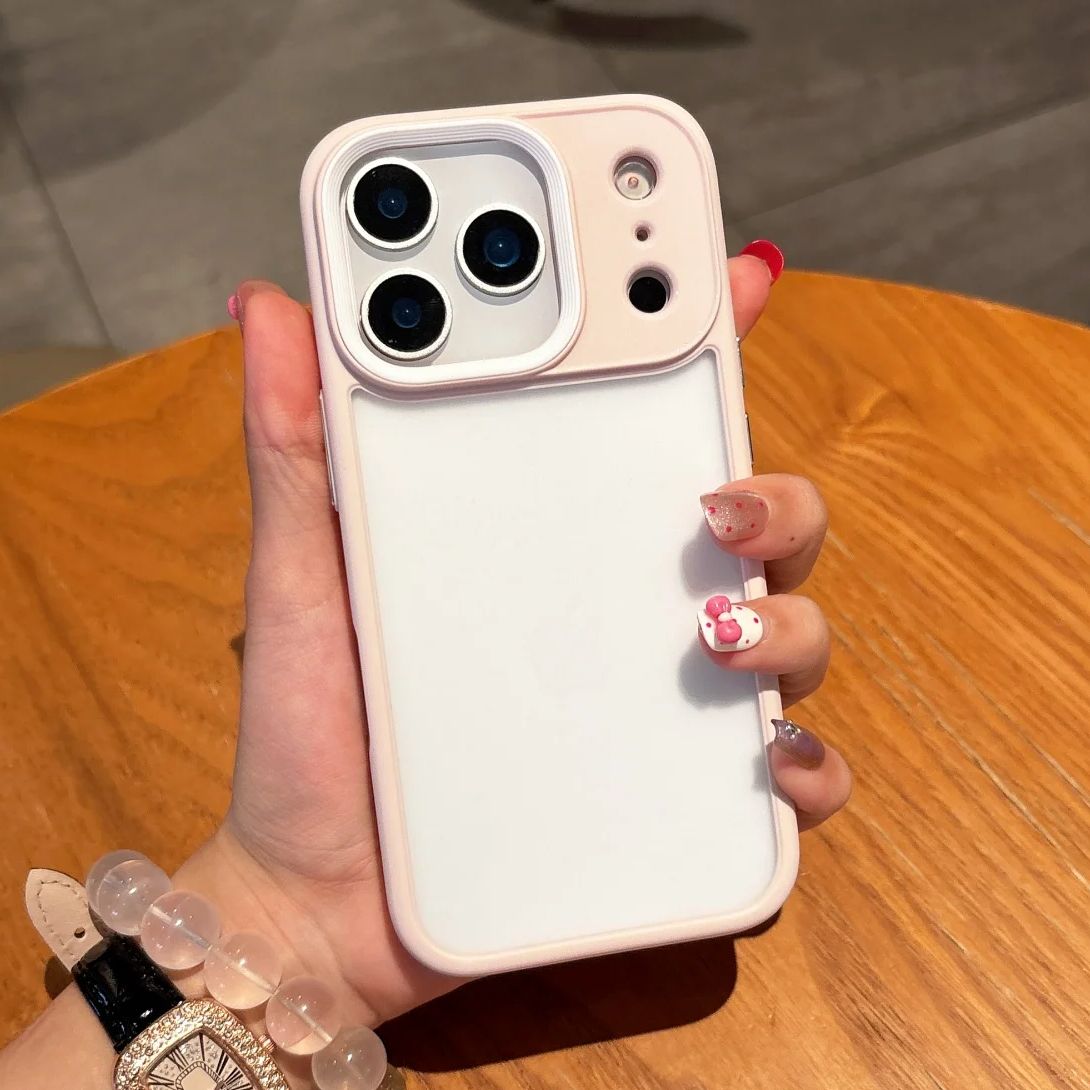 Clear Shockproof Bumper Case - Luxury Matte Clear Armor Shockproof Case