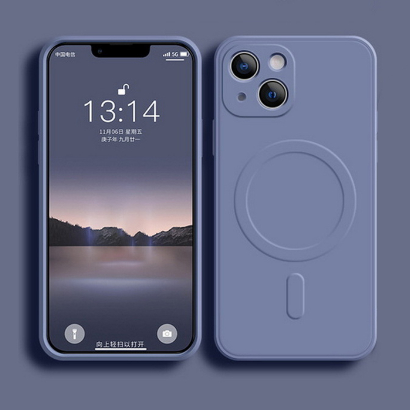 Liquid Silicone Magnetic Phone Case - Liquid Silicone Case For iPhone 18Pro