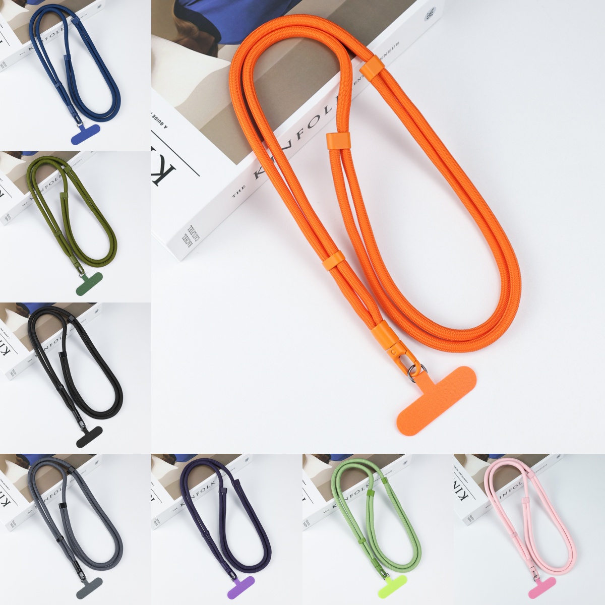 Crossbody Lanyard Neck Strap Case - Universal Phone Lanyard with Clip Upgraded