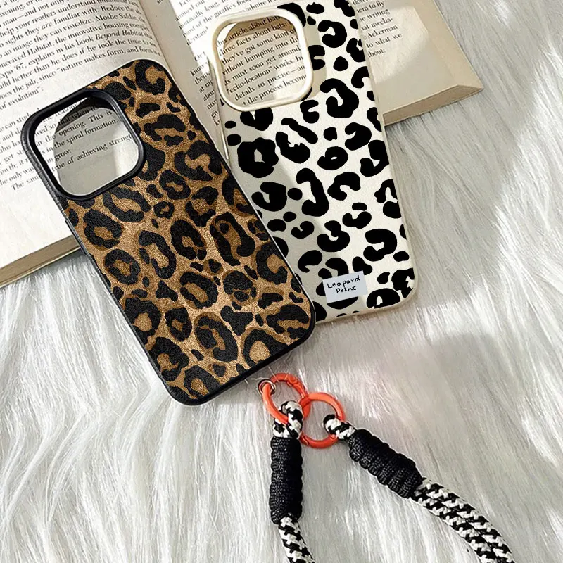 Vintage Floral Pattern Soft Case - Vintage Leopard Pattern Case For Xiaomi