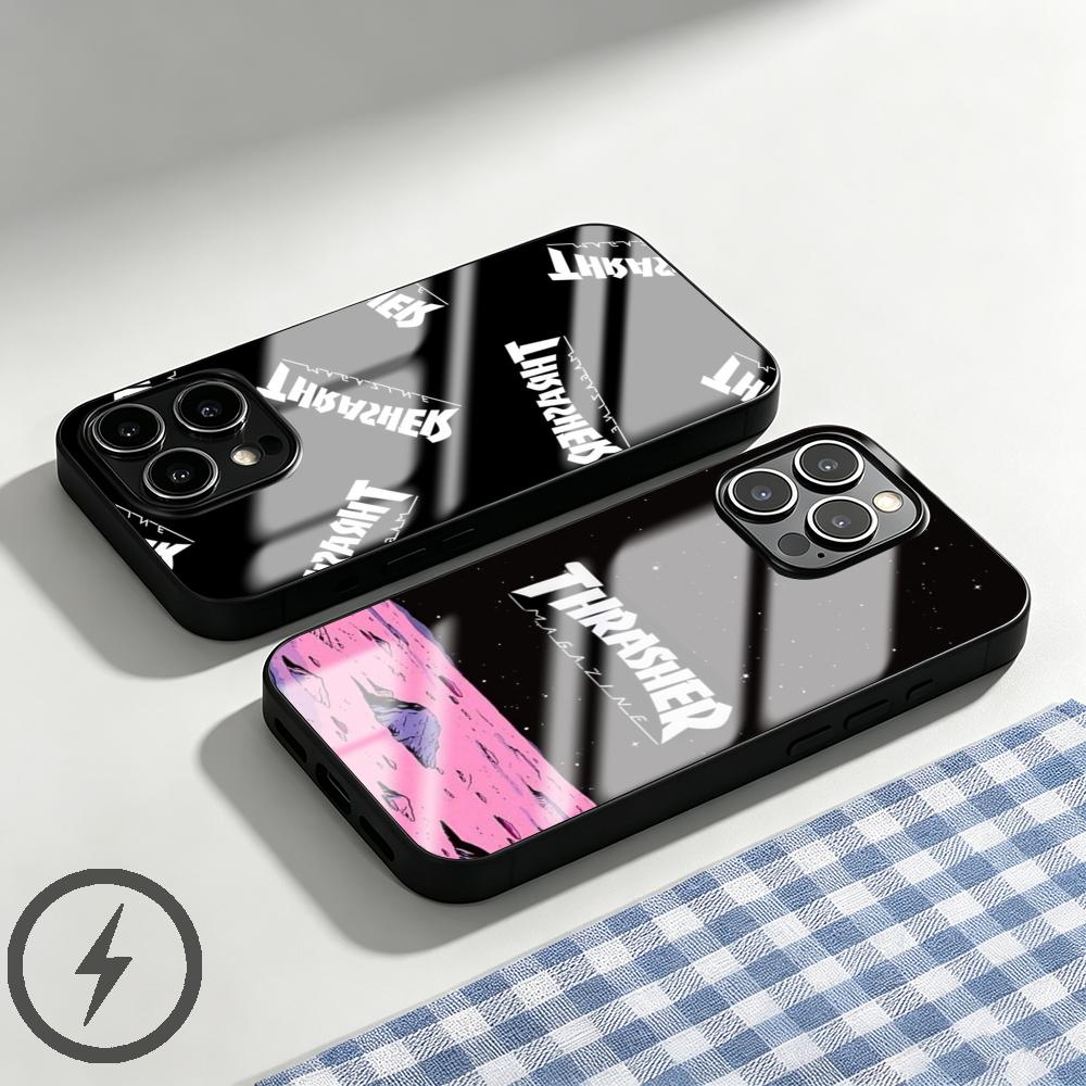 Screen Protectors - Brand THRASHER Phone Case For iPhone