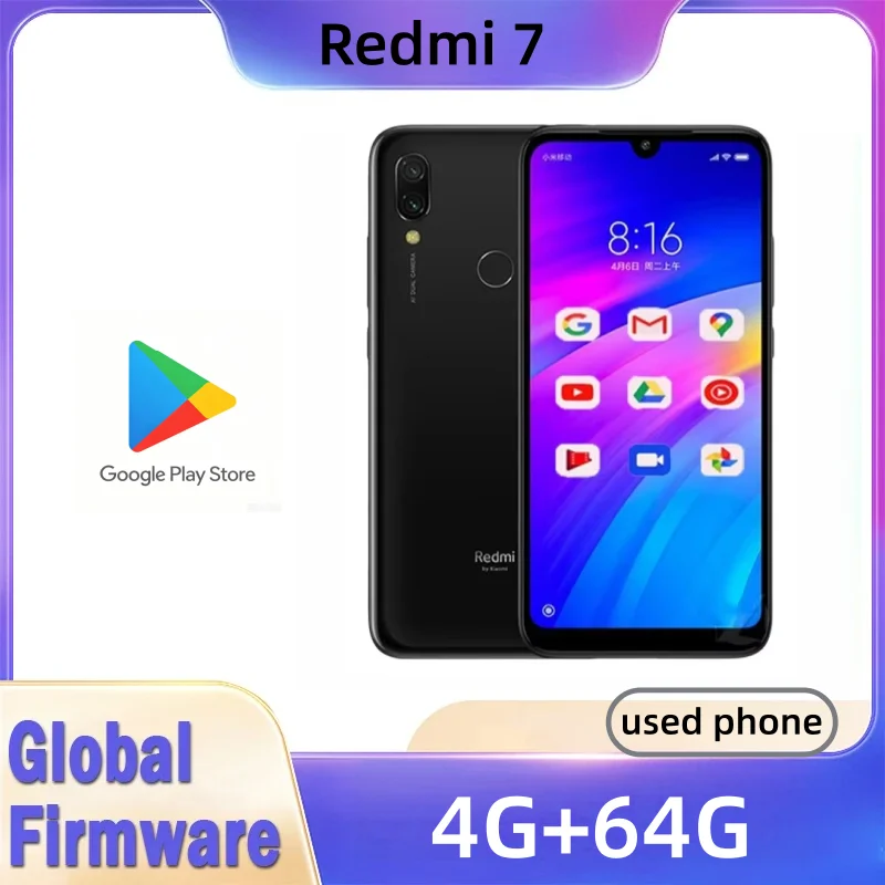 Phone Cases - Xiaomi Redmi 7 Cellphone with Phone