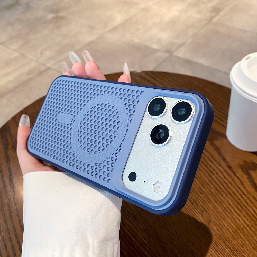 Heat Dissipation Mesh Breathable Case - Luxury Matte Breathable Hard Case for