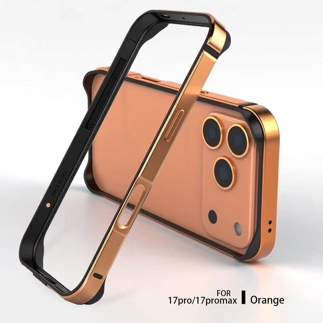 Metal Bumper Aluminum Frame Case - For iPhone 17 Pro Max 17Air