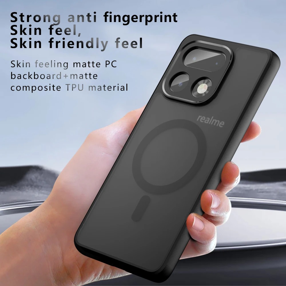Case For Realme 16 Pro Plus Wi - Matte Hard Pc Back Case review and price