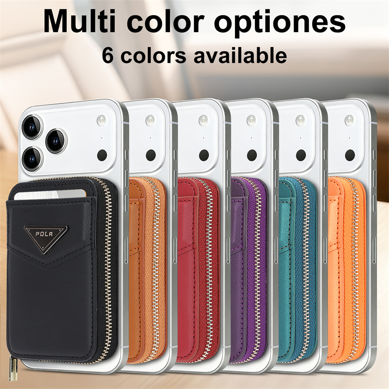 Zipper Wallet Card Holder Case - Leather Wallet Card Holder Phone Cover review and price