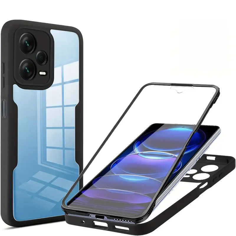 360 Full Body Transparent Case - Heavy Duty 360 Full Body Protective Case review and price