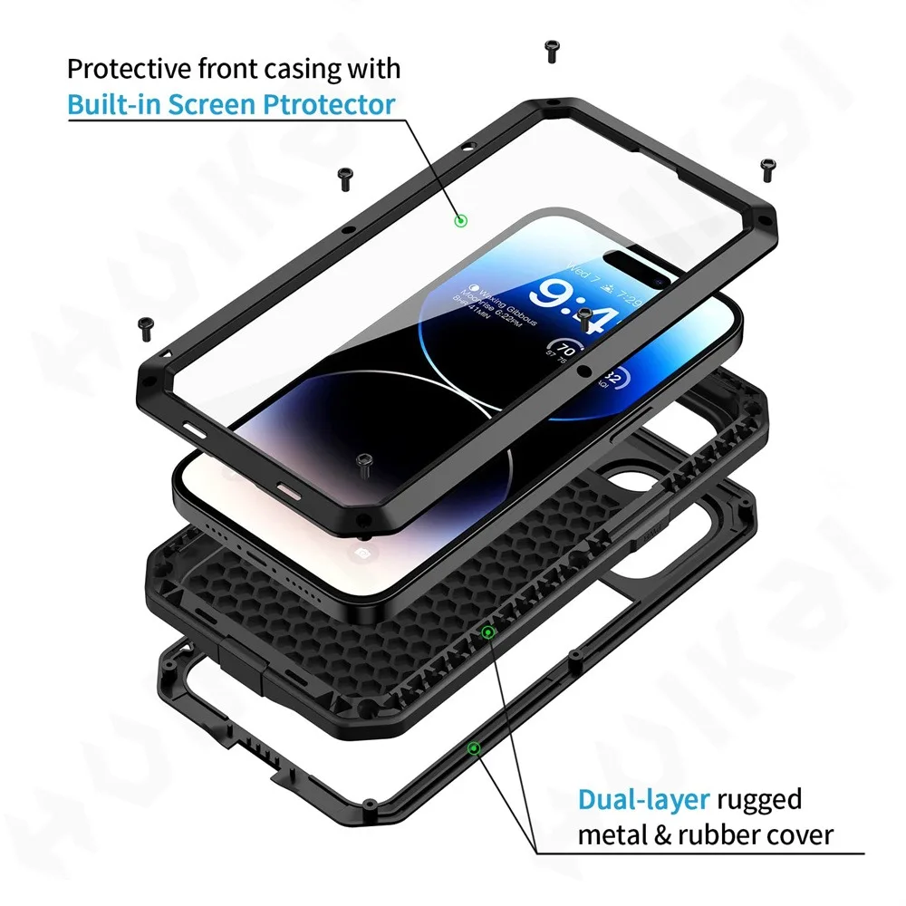 Case For iPhone 16e 15 14 13 1 - Heavy Duty 360 Full Body Protective Case review and price
