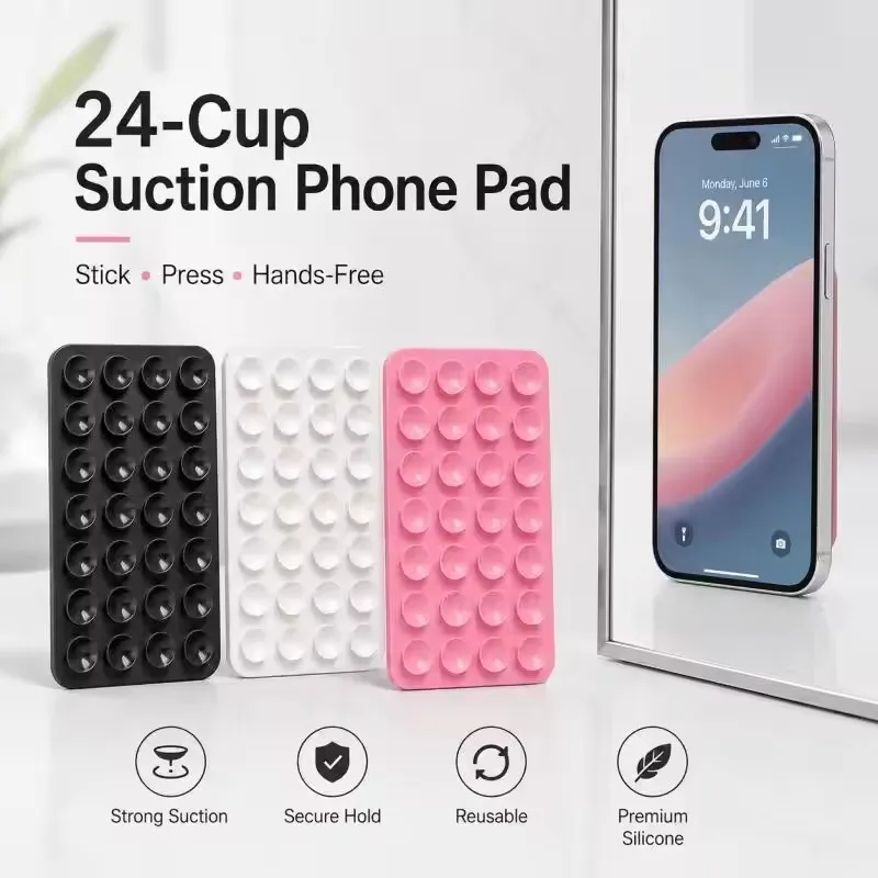 Silicone Wall Suction Cup Brac - Phone Cases review and price