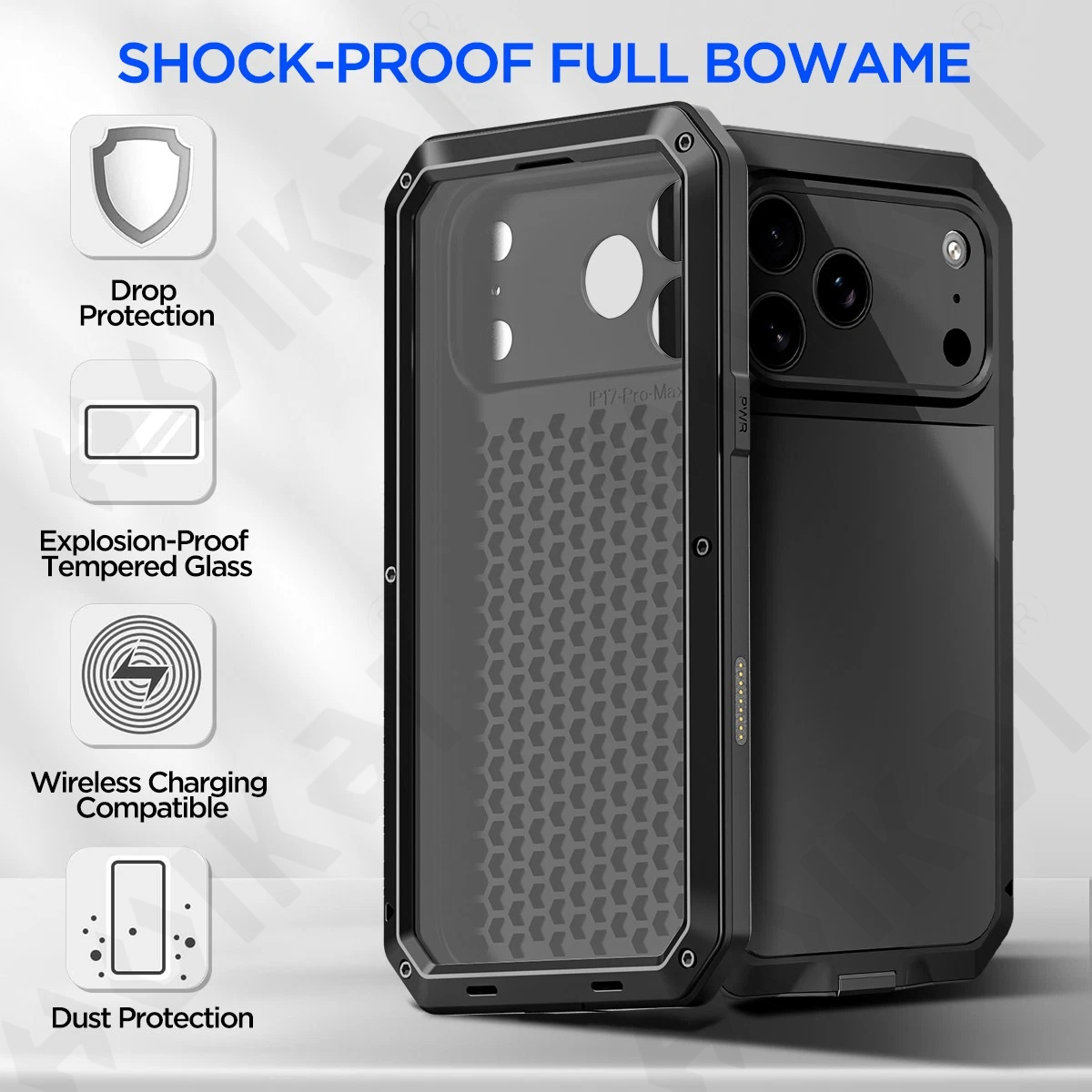 Case For iPhone 17 16 15 14 13 - Heavy Duty 360 Full Body Protective Case review and price