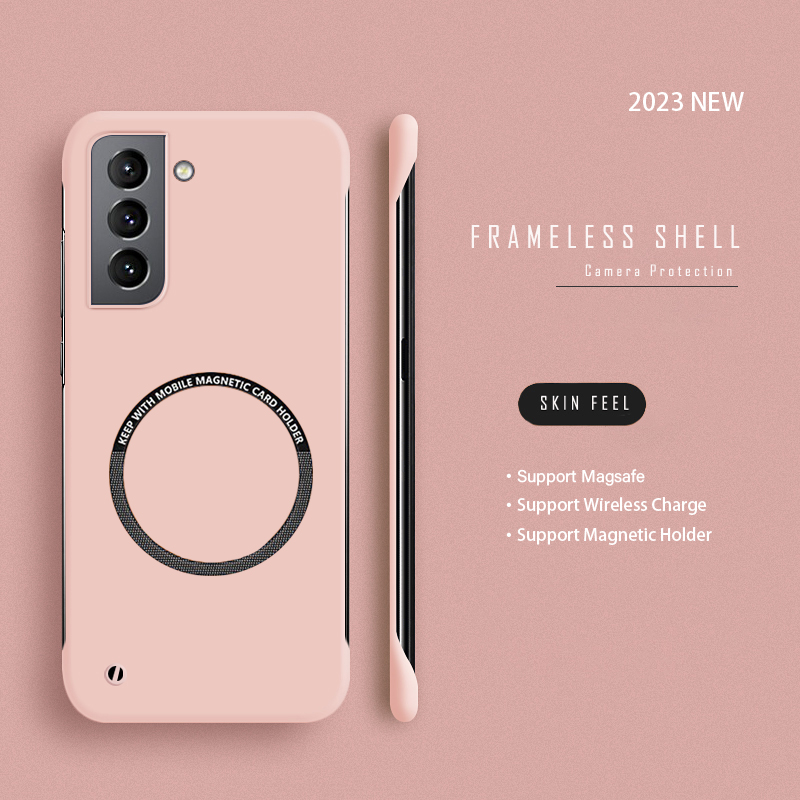 Hard PC Frameless Magnetic Pho - Ultra Thin Frameless Phone Cover review and price