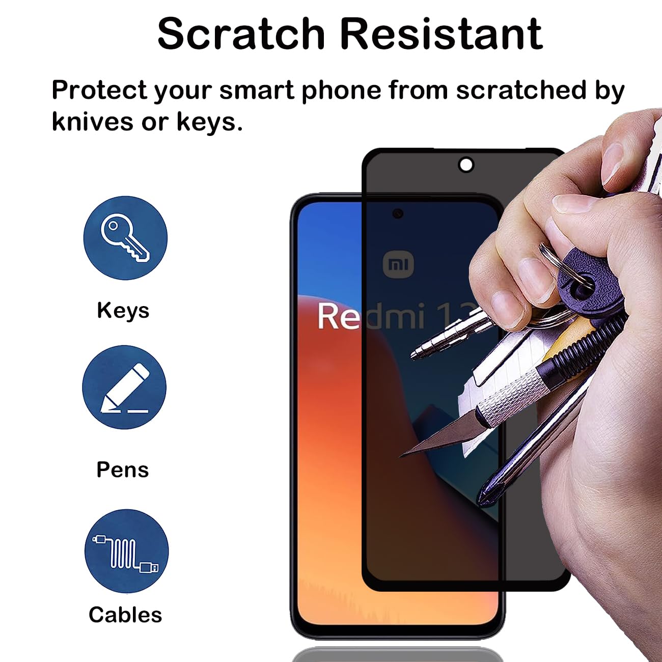Anti Spy Screen Protector For  - Anti Spy Privacy Glass Case review and price