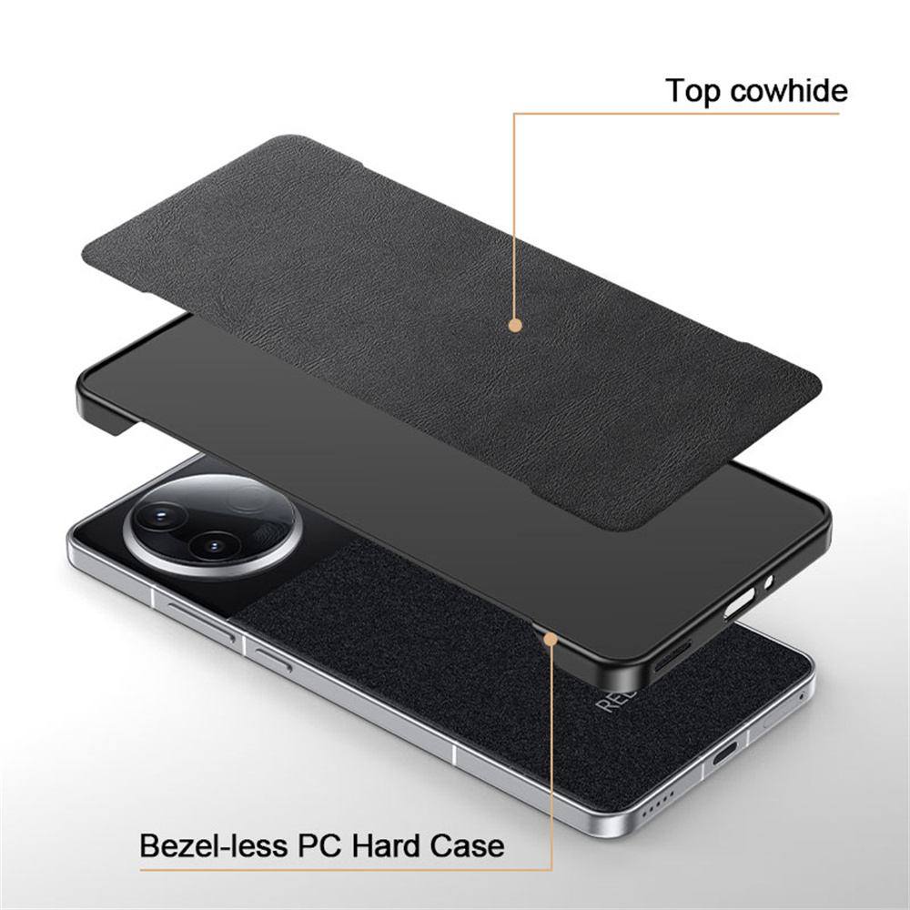 Classic Leather Ultra Thin PC  - Ultra Thin Frameless Phone Cover review and price