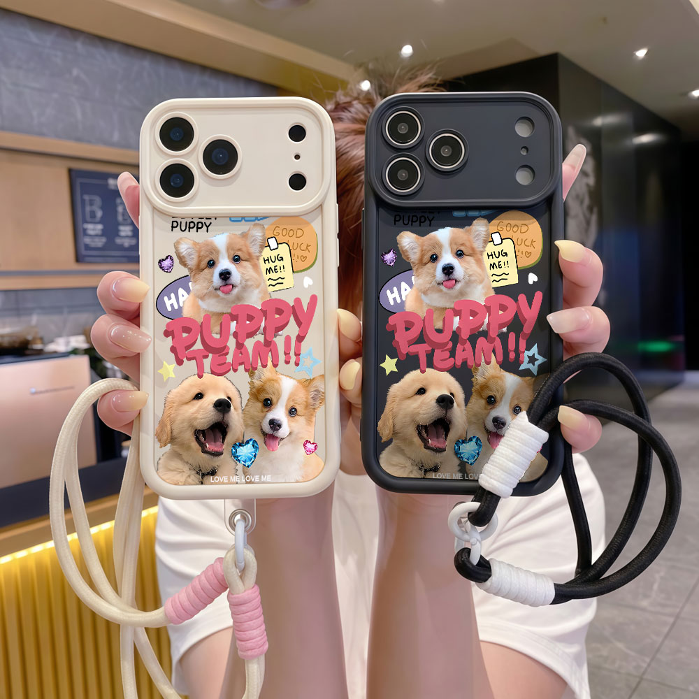 Lanyard Soft Phone Cases For S - Cute Cartoon Wrist Strap Silicone Case review and price