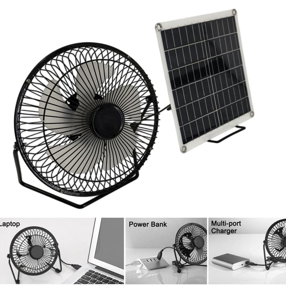 10W Solar Panel Fan Compatible - Power Banks review and price