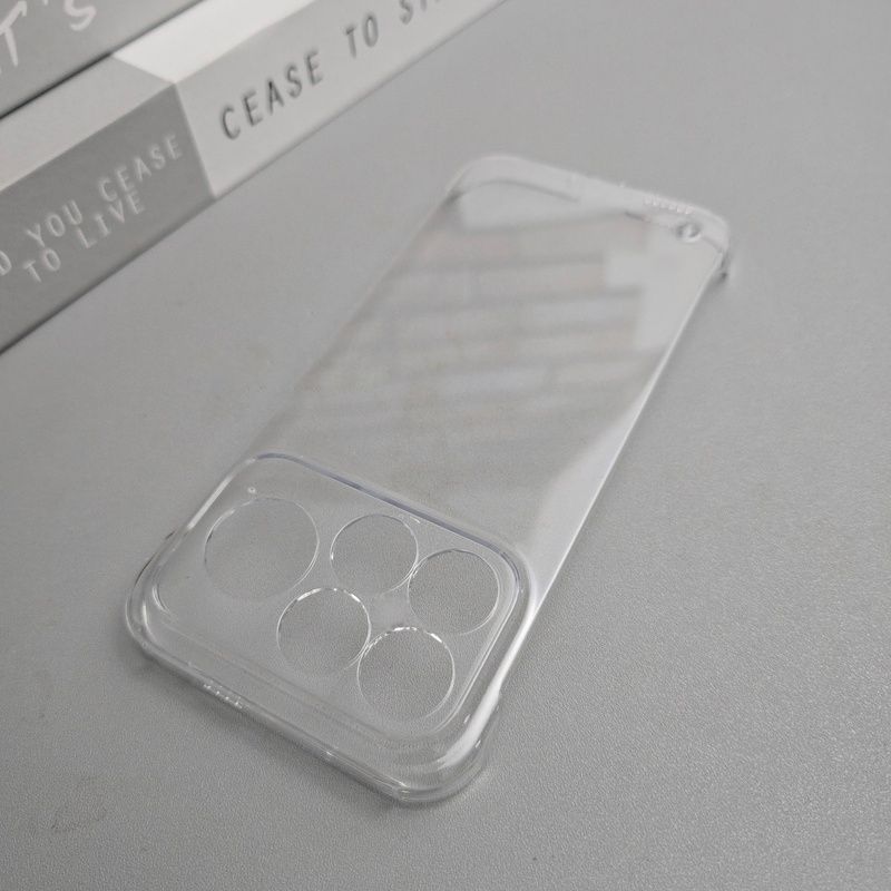 Ultra Thin Clear Frameless PC  - Ultra Thin Frameless Phone Cover review and price