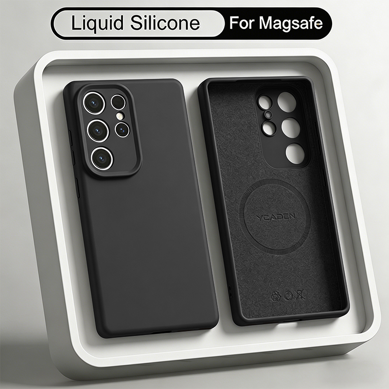 Magnetic Liquid Silicone Soft  - Liquid Silicone Magnetic Phone Case review and price