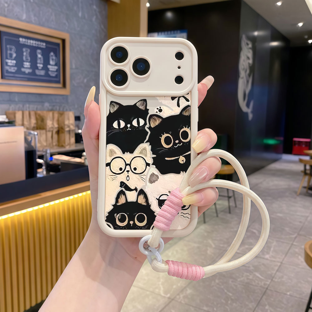 Shockproof Lanyard Cute Cartoo - Cute Cartoon Wrist Strap Silicone Case review and price