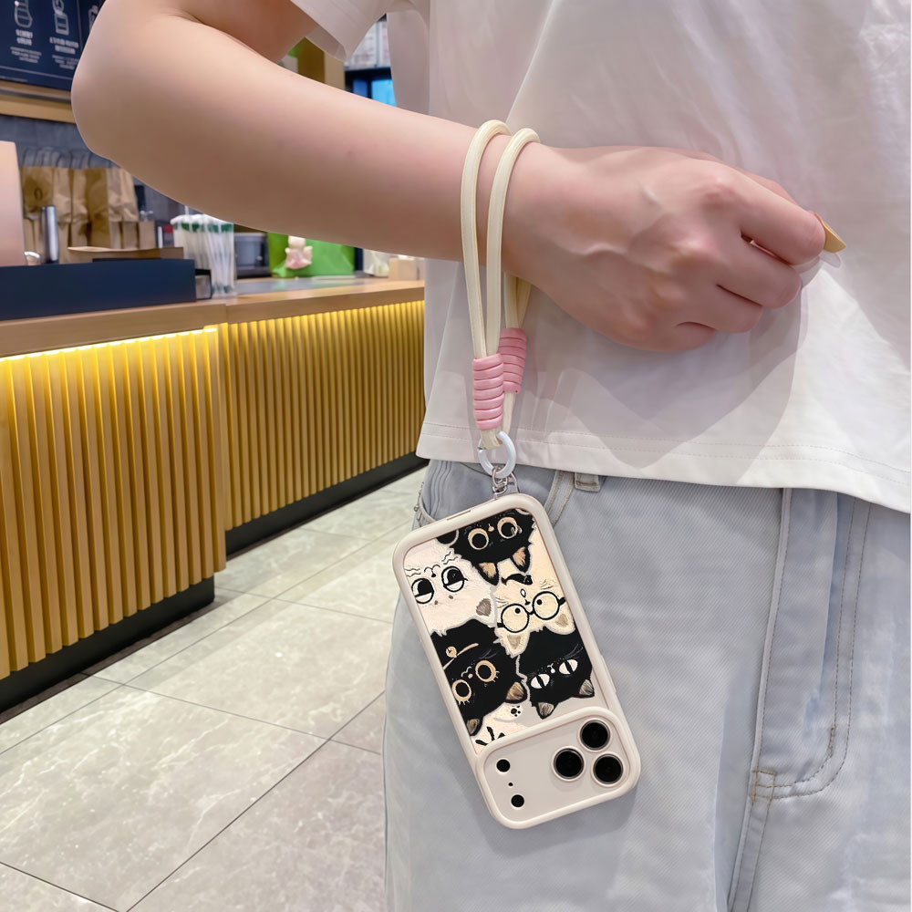 Shockproof Lanyard Cute Cartoo - Cute Cartoon Wrist Strap Silicone Case review and price