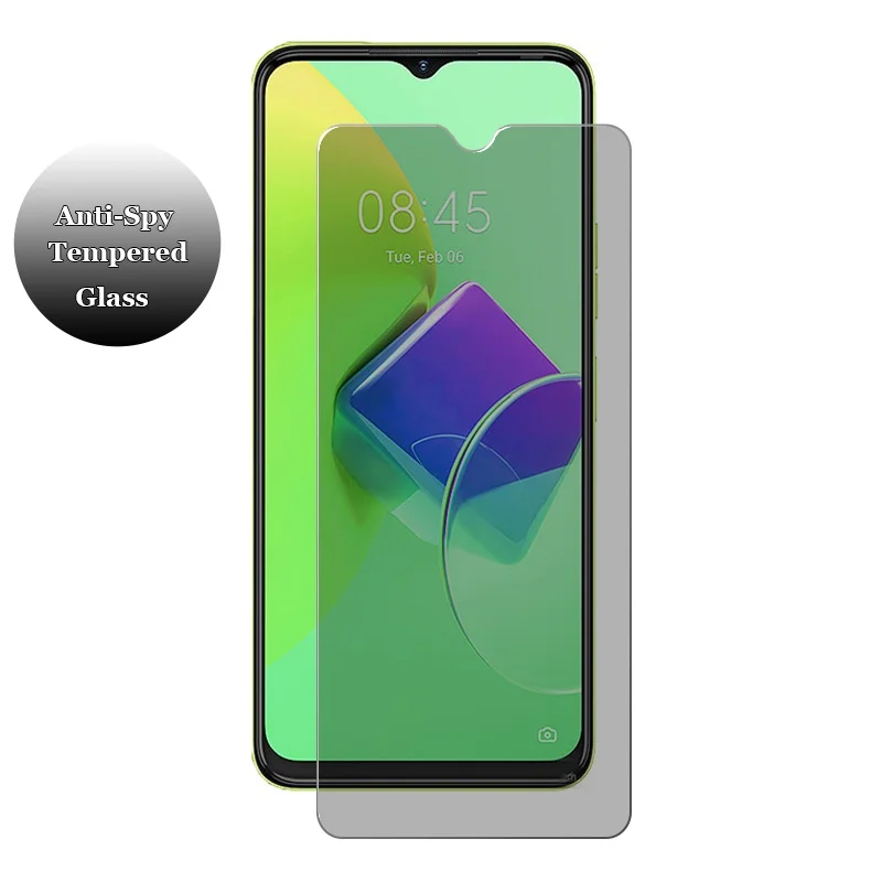 Anti-spy  case for vivo y55s 5 - Anti Spy Privacy Glass Case review and price