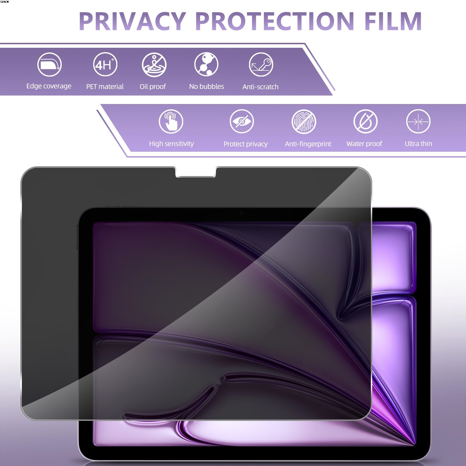 2 Way Privacy Anti-Spy Screen  - Matte Anti Glare Screen Protector review and price