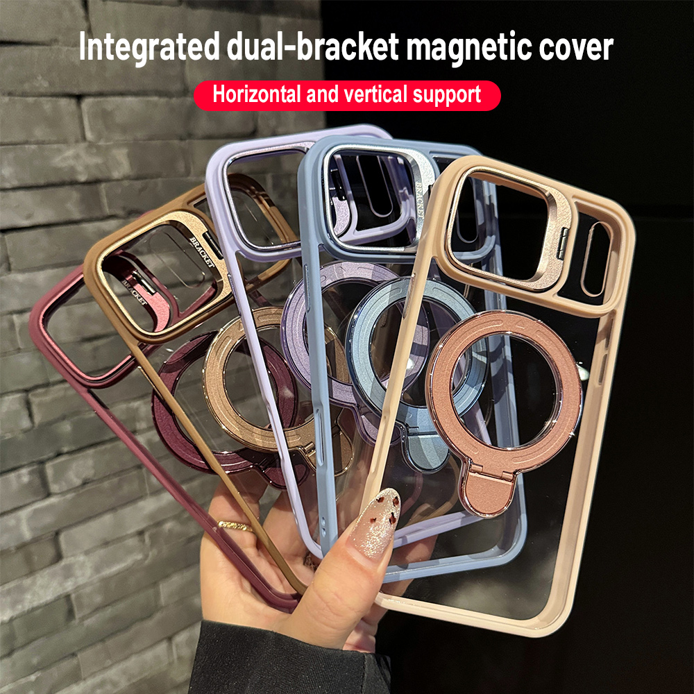 For Magsafe Magnetic Holder Ph - Clear Shockproof Bumper Case review and price