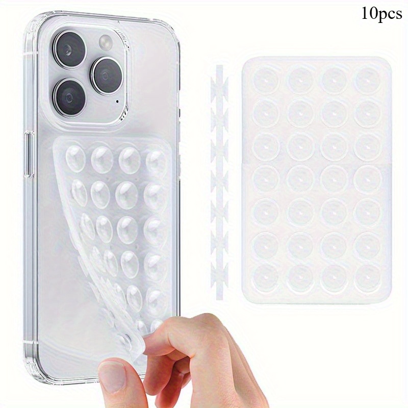 10Pcs Double-Sided Silicone Su - Phone Stands review and price