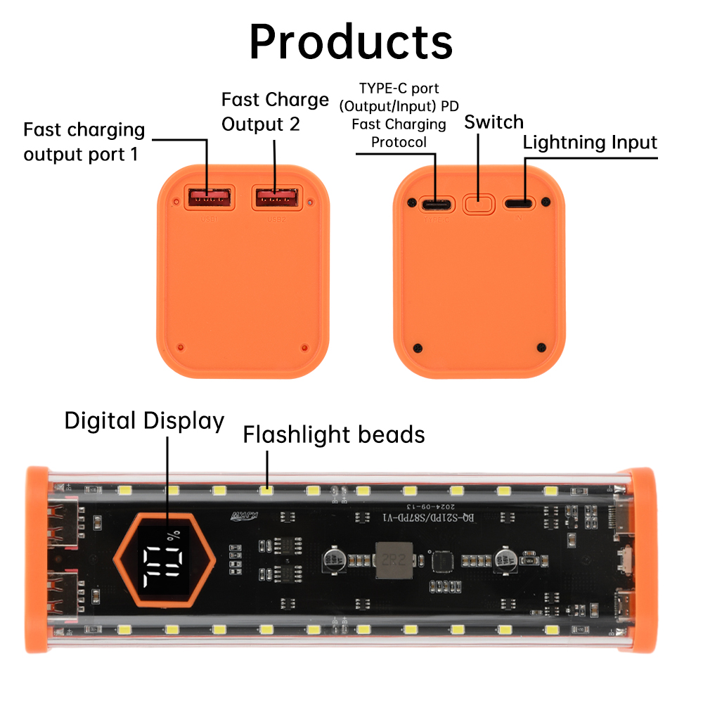 8*21700 Battery Case 22.5W Fas - Power Banks review and price