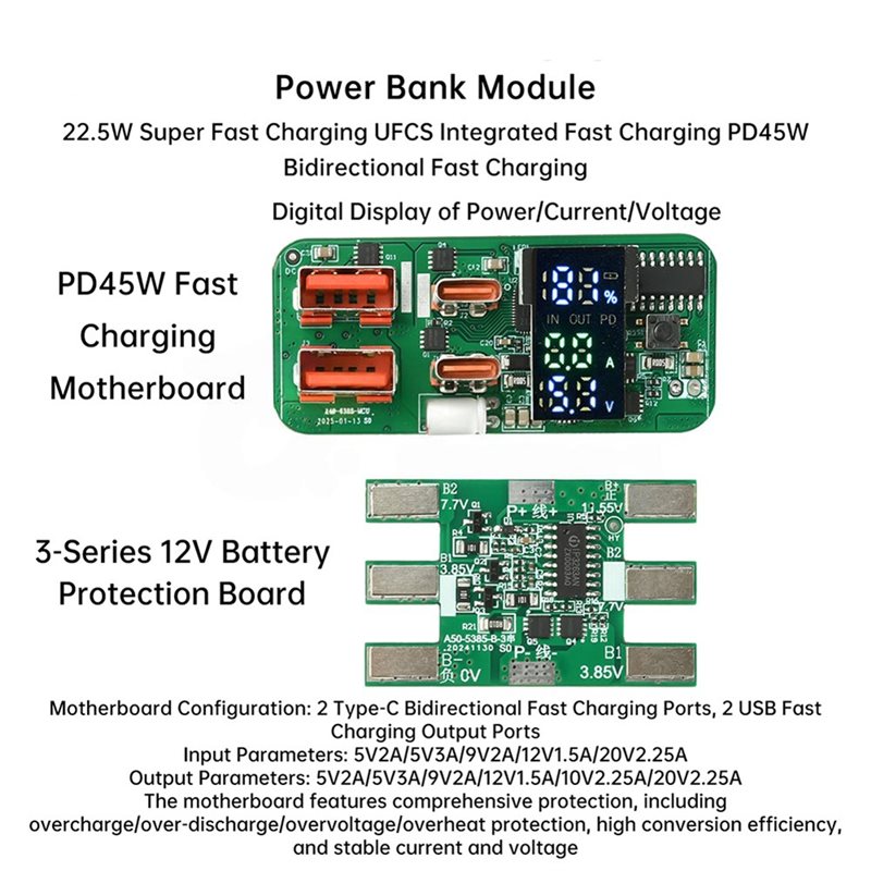 ABKN-DIY Charging Module PD45W - Power Banks review and price