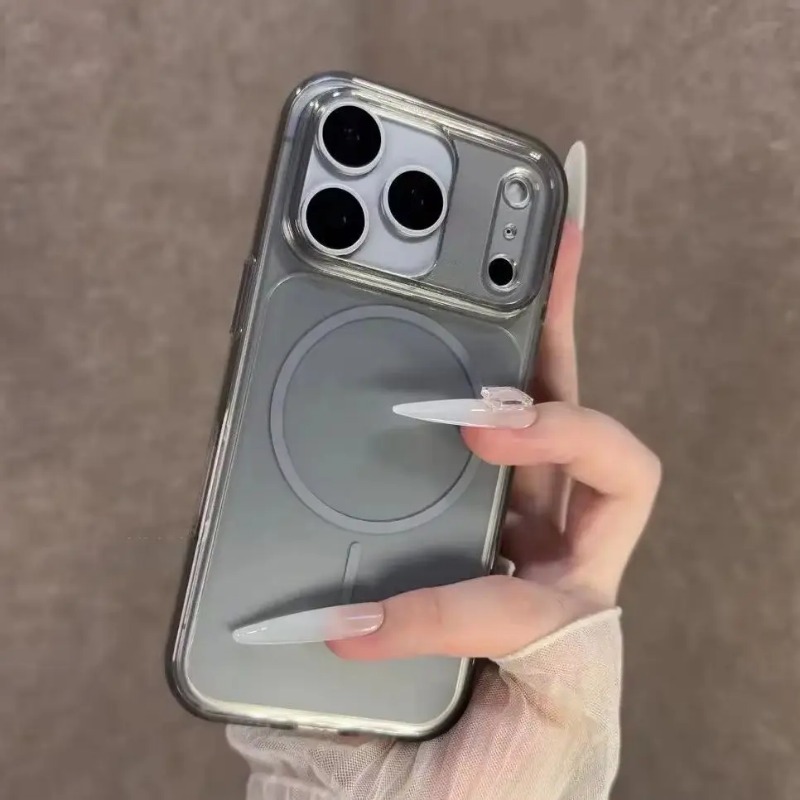 Titanium Color For Magsafe Mag - Clear Shockproof Bumper Case review and price