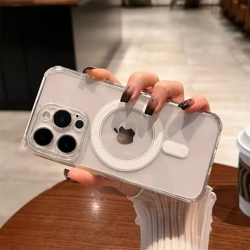 Original For Magsafe Wireless  - Clear Shockproof Bumper Case review and price