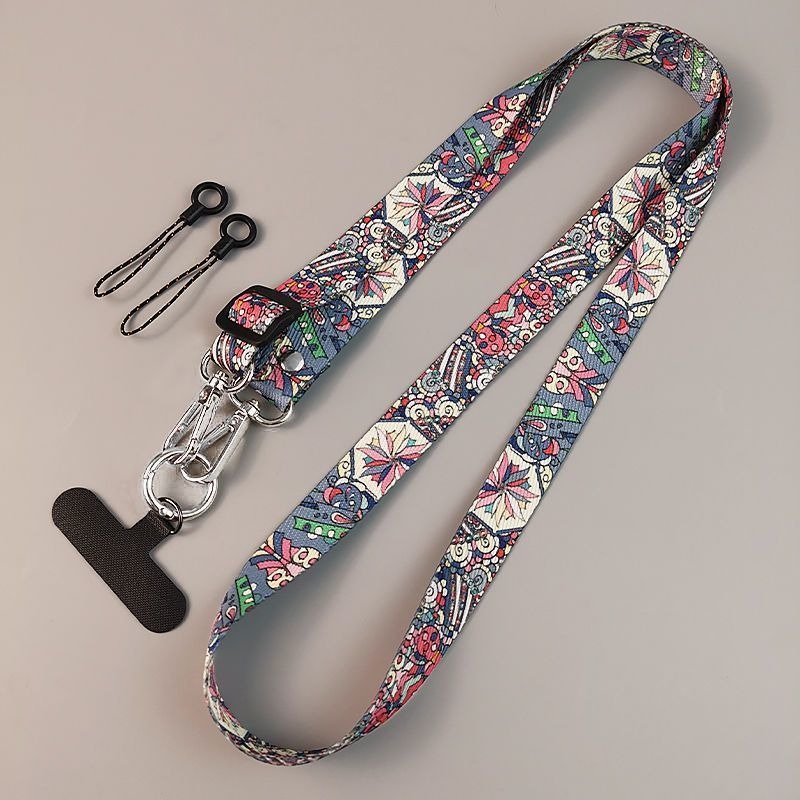 Cute Ethnic‑Style Phone Lanyar - Crossbody Lanyard Neck Strap Case review and price